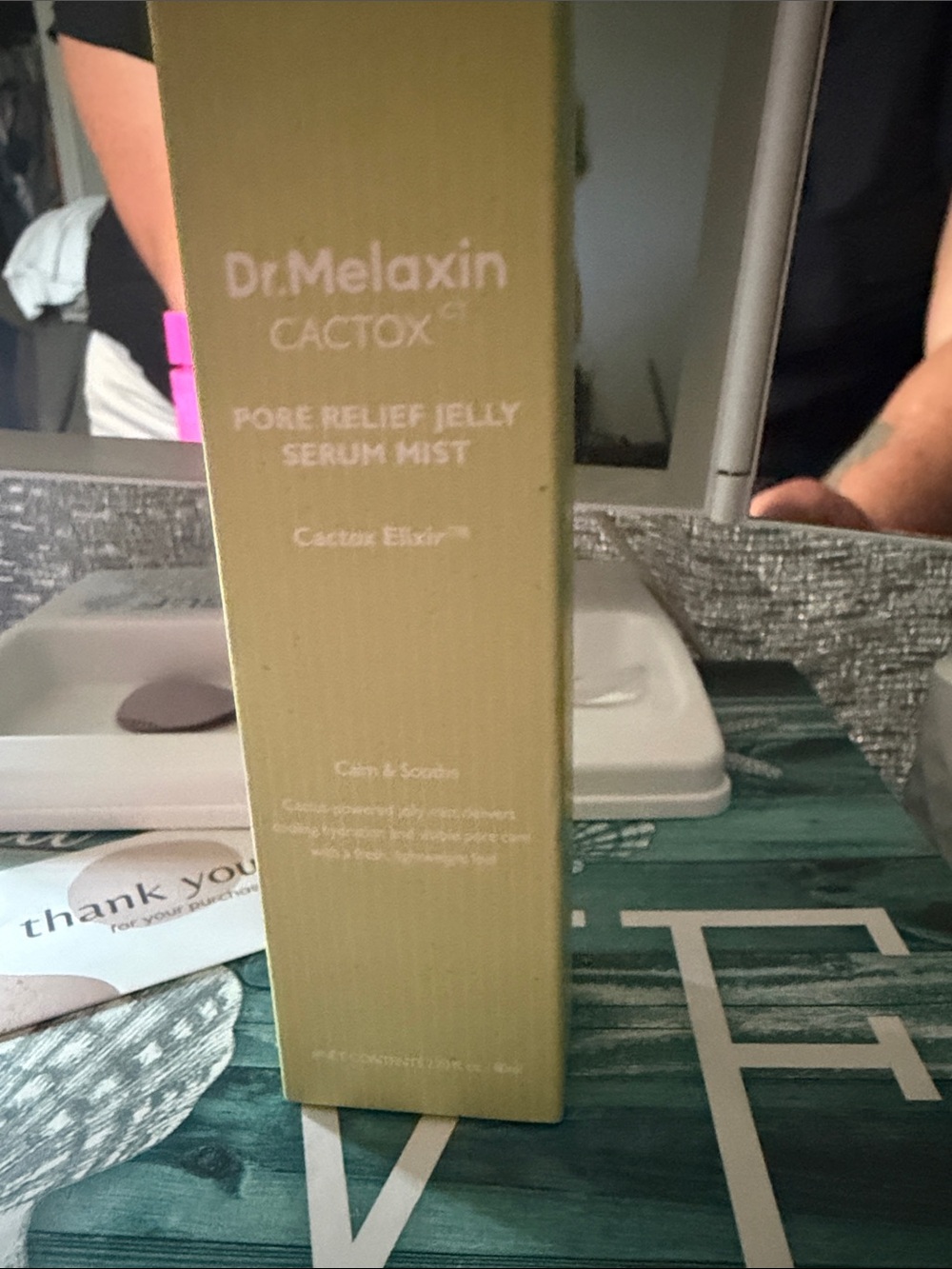 Dr. Melaxin Cactox Pore Relief Jelly Serum Mist - Cactox Elixir